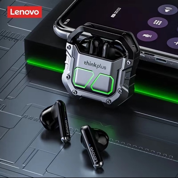 Lenovo XT81 Wireless5.3 Earphone With Metallic Texture, TWS Gaming Mode Headset - Picture 2 of 5